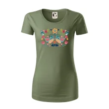 Folklór - dva farebné vtáčiky