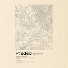 Praděd - vrstevnice v obdĺžniku