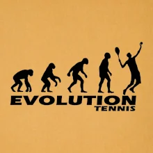 Evolúcia tenis chlapec