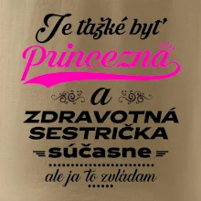 Je ťažké byť princezná zdravotná sestrička Je ťažké byť princezná zdravotná sestrička