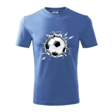 Futbalová lopta v triku Futbalová lopta v triku