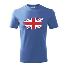 Britská vlajka roztrhaná