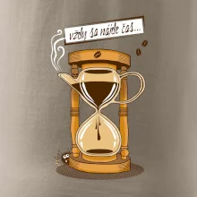 Vždy sa nájde čas na kávu (Pecka design)