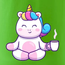 Yoga - jednorožec káva