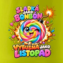 Sladké duhové lízátko s výbušnou náladou