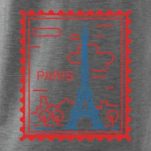 Paríž známka jednoduchá