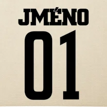 Futbalový dres - vlastné meno a číslo