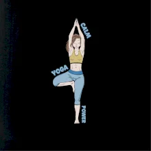 Calm yoga power (Radek Pilař ART)