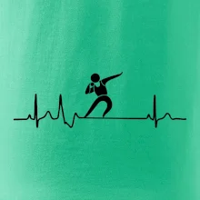 EKG vrh guľou EKG vrh guľou