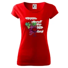 V tomto tričku môžem vypiť vína koľko chcem