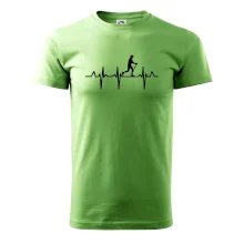 EKG nordic walking muž