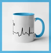 Jesus Saved My Life kríž ekg