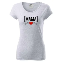 Nápis mama a srdce Nápis mama a srdce