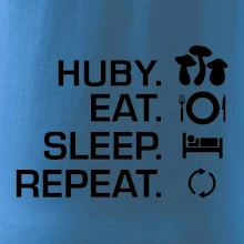 Huby Eat Sleep Repeat
