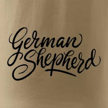 German shepherd - nápis okrasny - nápis okrasný German shepherd - nápis okrasny - nápis okrasný