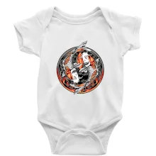 Yin & Yang Koi kapor - oranžový Yin & Yang Koi kapor - oranžový