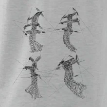 Skrútený stožiar vysokého vedenia