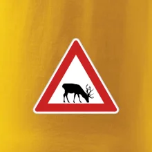 Dopravná značka - Pozor žreb Dopravná značka - Pozor žreb