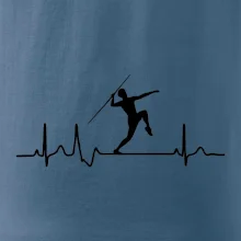 EKG hod oštepom muž