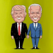 Trump a Biden - veľký kamaráti