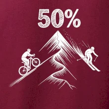 Narodeniny cyklista a lyžiar 50