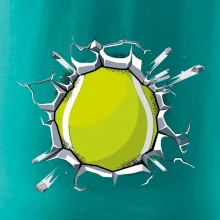 Tenisová loptička v triku Tenisová loptička v triku