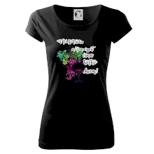 V tomto tričku môžem vypiť vína koľko chcem