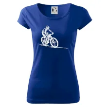 MTB kreslený cyklista MTB kreslený cyklista