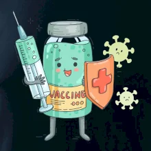 Cartoon vaccine Cartoon vaccine