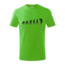 Evolúcia drevorubač - píla a kmeň