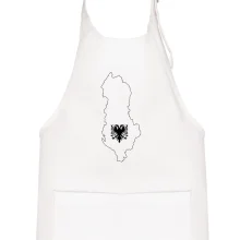 Albánsko obrys mapa