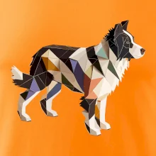 Border kólia zlepená z papiera