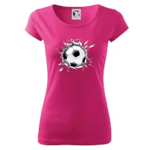 Futbalová lopta v triku Futbalová lopta v triku