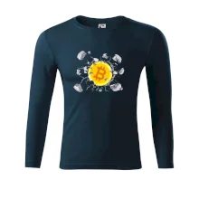 Bitcoin v tričku Bitcoin v tričku