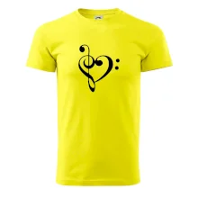 Husľový kľúč srdce