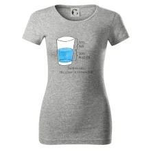 Technically, the glass is always full Technically, the glass is always full