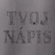 Steampunk vlastný nápis