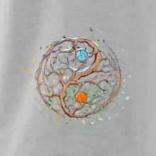 Yin & Yang strom - zima, leto Yin & Yang strom - zima, leto