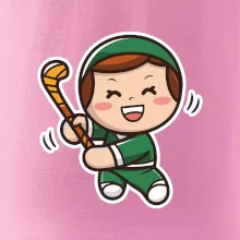 Ikona pozemný hokej holka