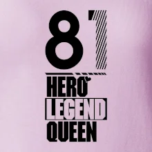 Hero, Legend, Queen 1981