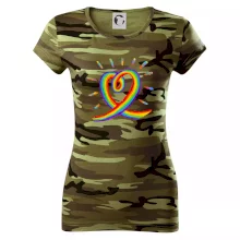 Srdce pride dúha kreslená Srdce pride dúha kreslená