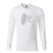 Tenisová raketa jedným ťahom Tenisová raketa jedným ťahom