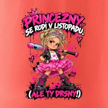 Princezny se rodí v listopadu drsná punková holčička