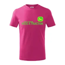 Save horse, ride tractor