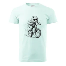 Naštvaný Dinosaurus na bicykli