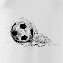 Futbalová lopta - kresba ceruzkou