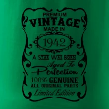 Vintage Etiketa - 1942