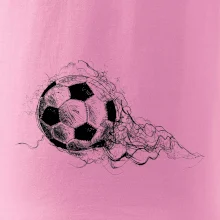 Futbalová lopta - kresba ceruzkou