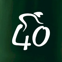 Cyklista oslavuje štyridsiatku (40)