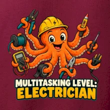 Chobotnice elektrikář multitasking
